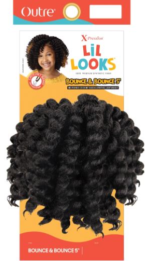 OUTRE XRPESSION LIL LOOKS LIL LOOKS BOUNCE & BOUNCE 5- PACK